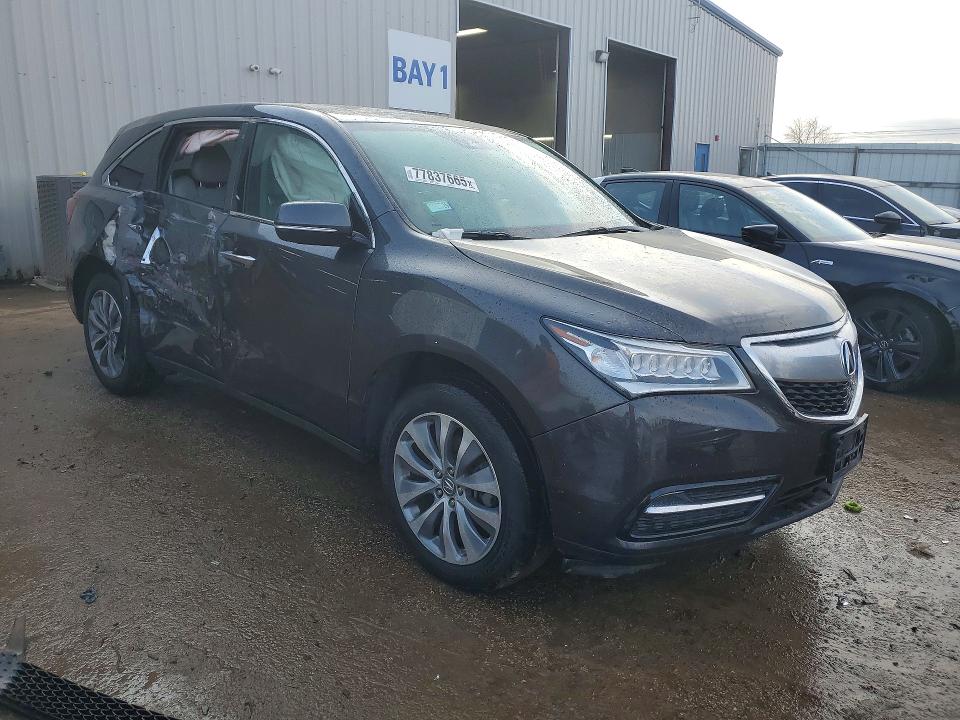 Aukcja sprzedaży 2016 Acura Mdx, vin: 5FRYD3H44GB009889, numer aukcji: 77837665