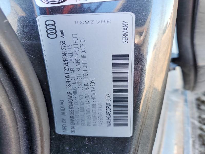 Aukcja sprzedaży 2015 Audi A6, vin: WAUHGAFC6FN018372, numer aukcji: 79337115