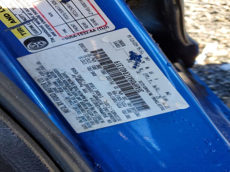 Продаж на аукціоні авто 2012 Ford Fusion, vin: 3FAHP0HA1CR401319, номер лоту: 76365805