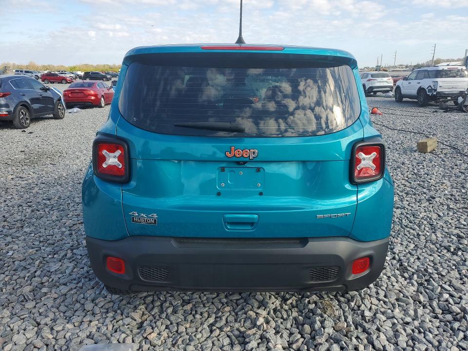 2022 Jeep Renegade მანქანა იყიდება აუქციონზე, vin: ZACNJDA19NPN99996, აუქციონის ნომერი: 78824435