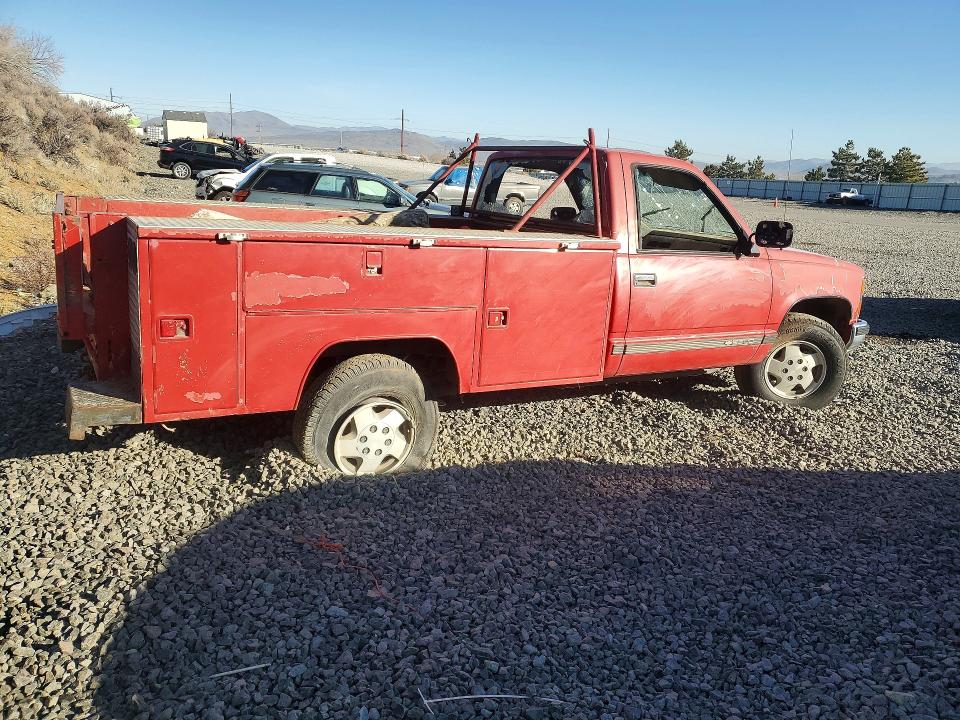 75699695 :رقم المزاد ، 1GCFK24K4LE104350 vin ، 1990 Chev Gmt-400 مزاد بيع