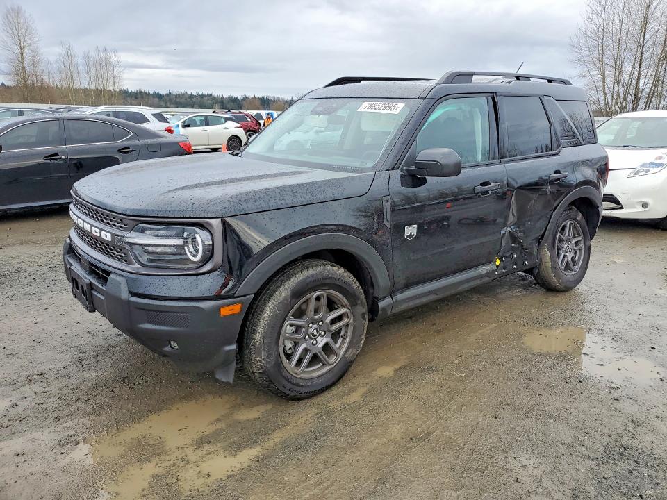 2025 Ford Bronco Sport მანქანა იყიდება აუქციონზე, vin: 3FMCR9BNXSRE05524, აუქციონის ნომერი: 78852995