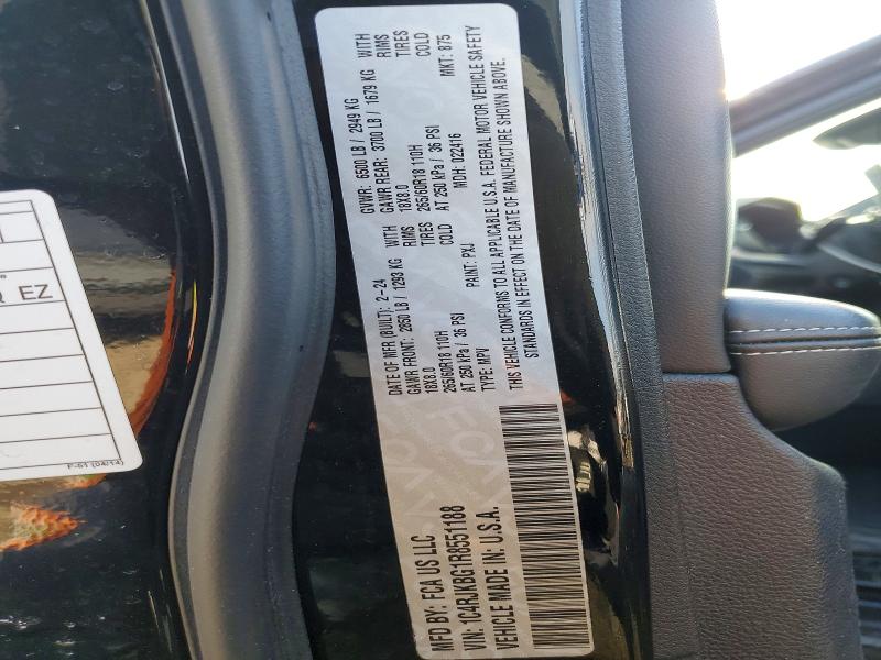 75394395 :رقم المزاد ، 1C4RJKBG1R8551188 vin ، 2024 Jeep Grand Cherokee مزاد بيع