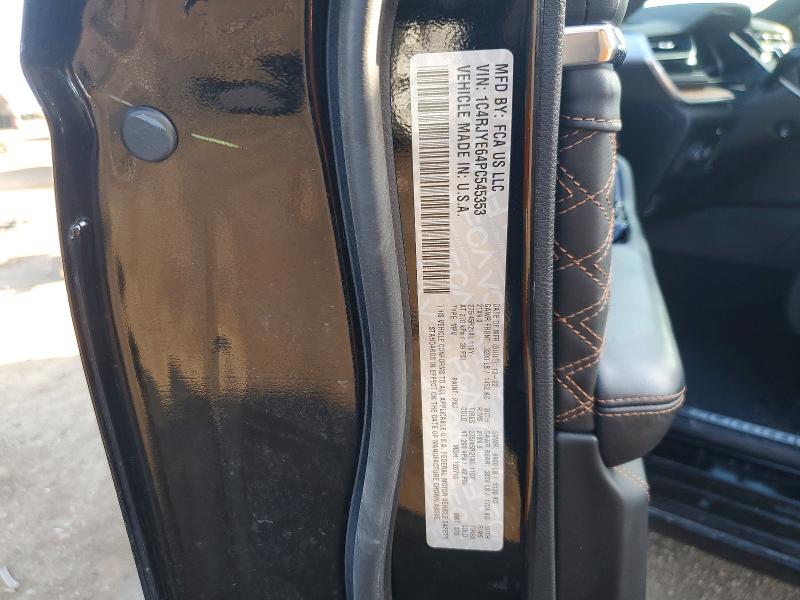 77683425 :رقم المزاد ، 1C4RJYE64PC545353 vin ، 2023 Jeep Grand Cherokee مزاد بيع