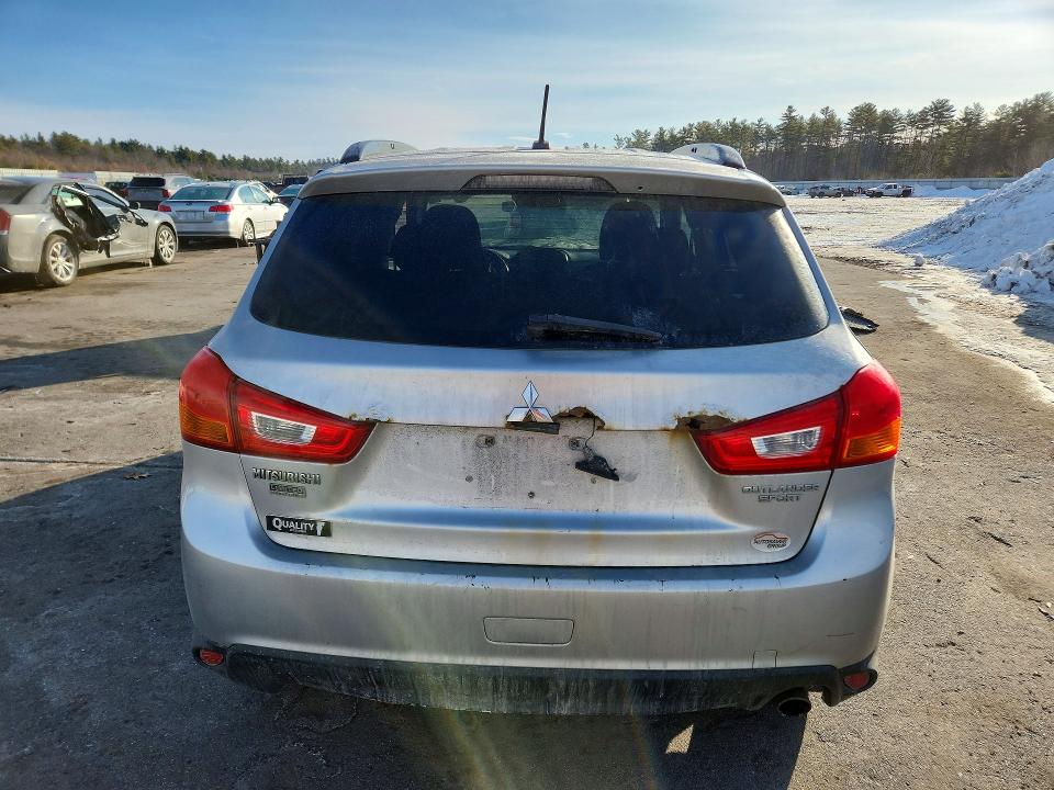 2013 Mitsubishi Outlander Sport მანქანა იყიდება აუქციონზე, vin: 4A4AR5AU8DE018532, აუქციონის ნომერი: 77347725
