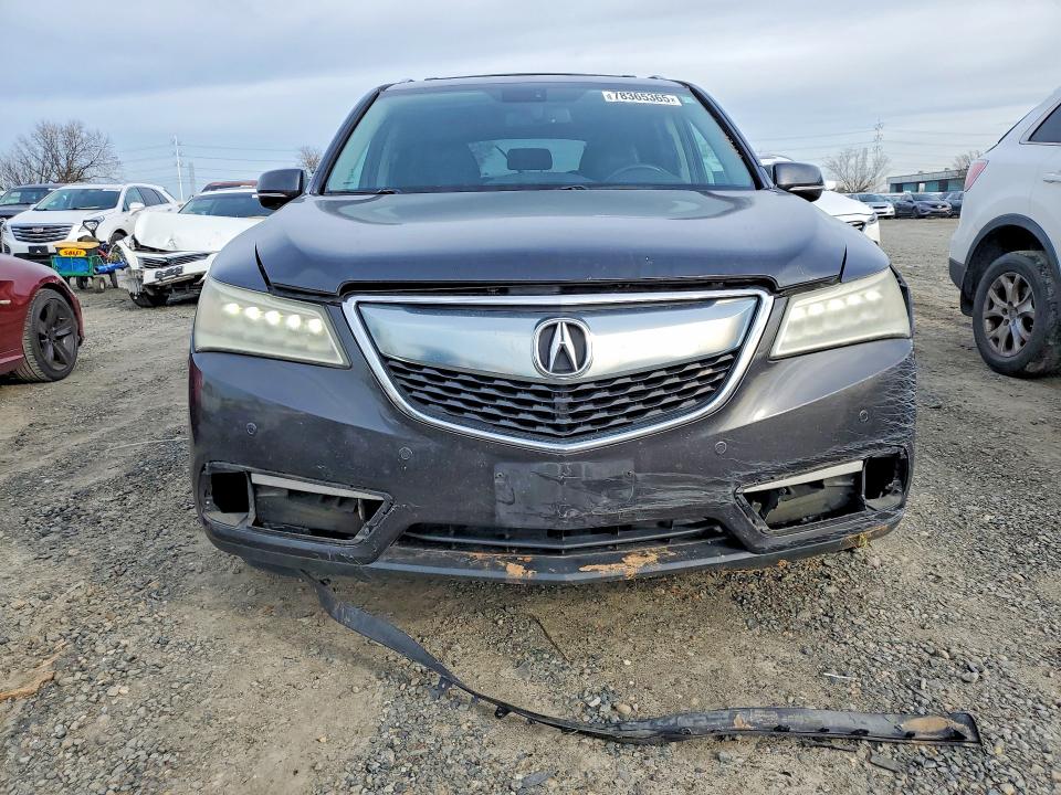 78365365 :رقم المزاد ، 5FRYD4H8XFB029779 vin ، 2015 Acura Mdx مزاد بيع