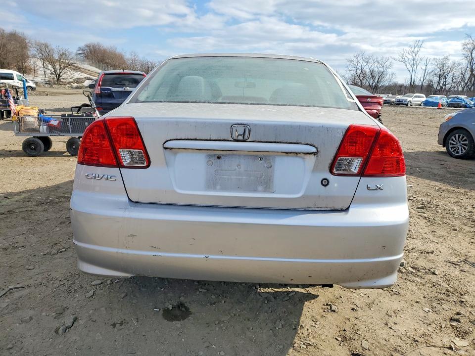 2005 Honda Civic მანქანა იყიდება აუქციონზე, vin: 2HGES16545H607435, აუქციონის ნომერი: 49392546