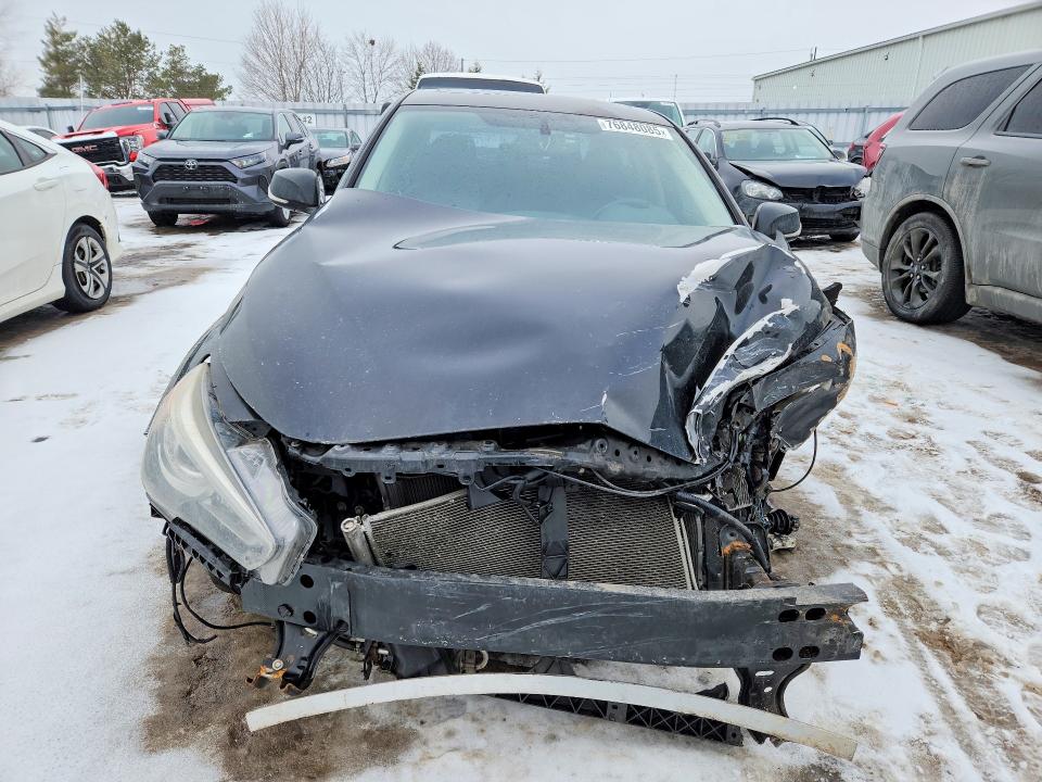 2014 Infiniti Q50 მანქანა იყიდება აუქციონზე, vin: JN1BV7AR5EM689892, აუქციონის ნომერი: 76848085