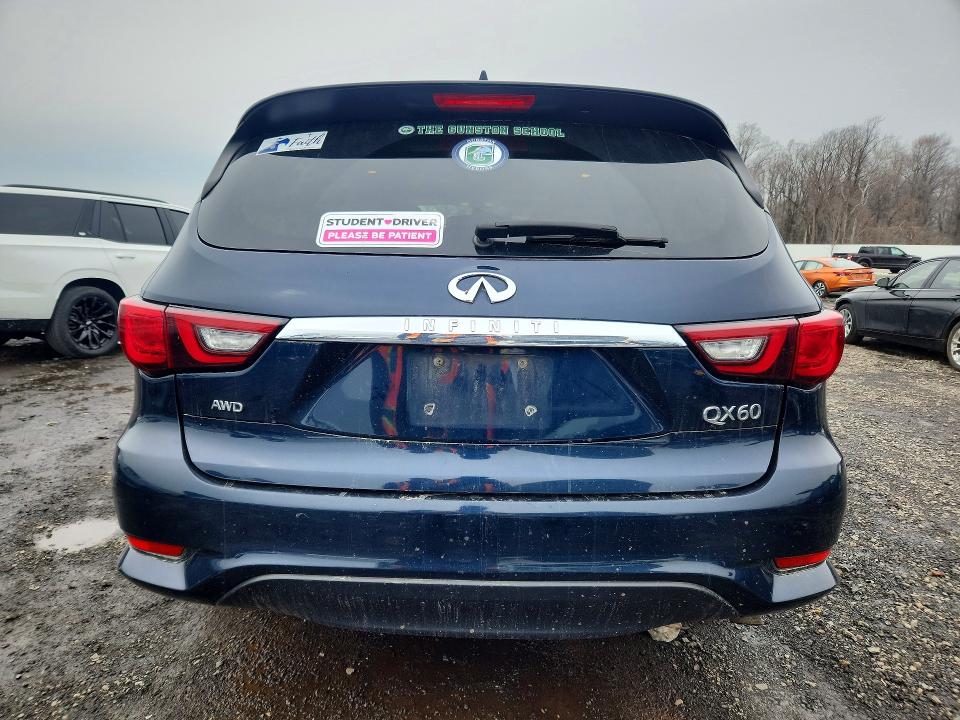 2020 Infiniti Qx60 მანქანა იყიდება აუქციონზე, vin: 5N1DL0MM1LC510166, აუქციონის ნომერი: 78904685