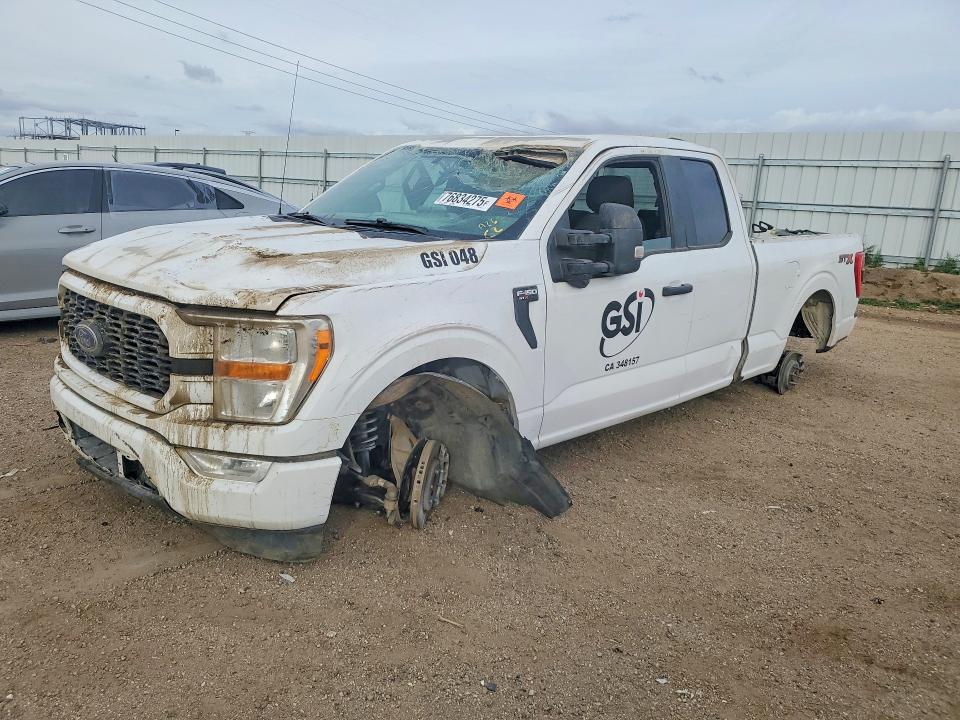 2021 Ford F150 მანქანა იყიდება აუქციონზე, vin: 1FTEX1CP6MKD65812, აუქციონის ნომერი: 76834275