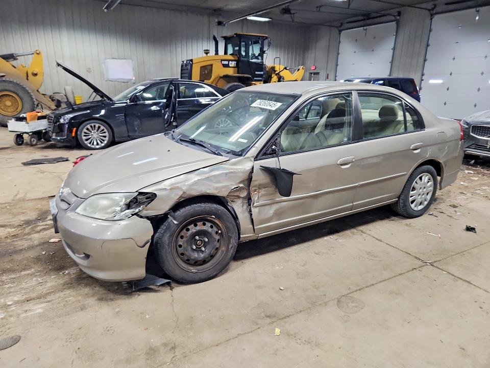 79260645 :رقم المزاد ، 2HGES165X5H515956 vin ، 2005 Honda Civic مزاد بيع