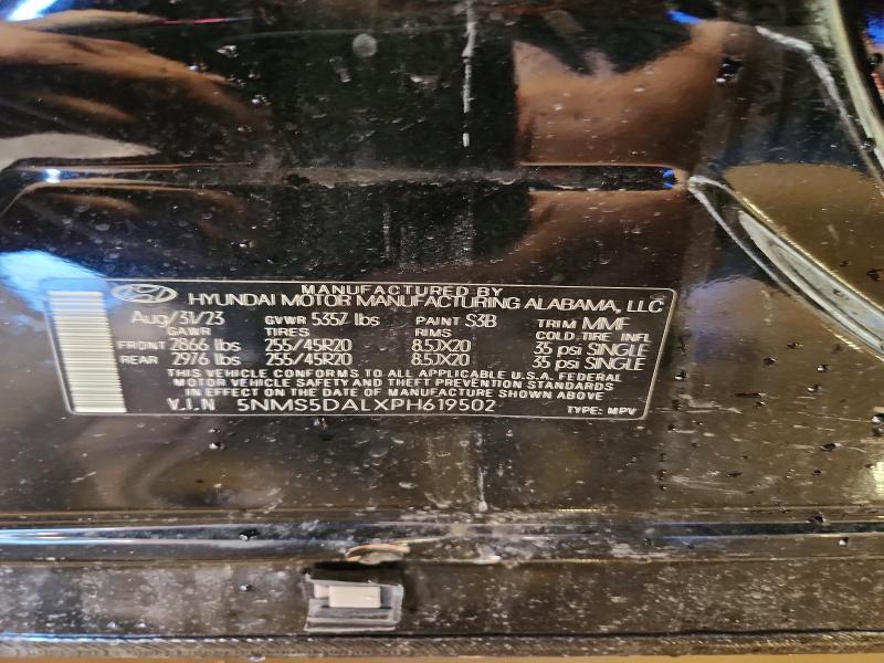 Продаж на аукціоні авто 2023 Hyundai Santa Fe, vin: 5NMS5DALXPH619502, номер лоту: 78757215