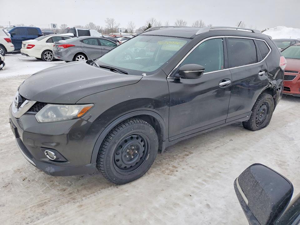 2014 Nissan Rogue მანქანა იყიდება აუქციონზე, vin: 5N1AT2MV4EC833962, აუქციონის ნომერი: 76709405