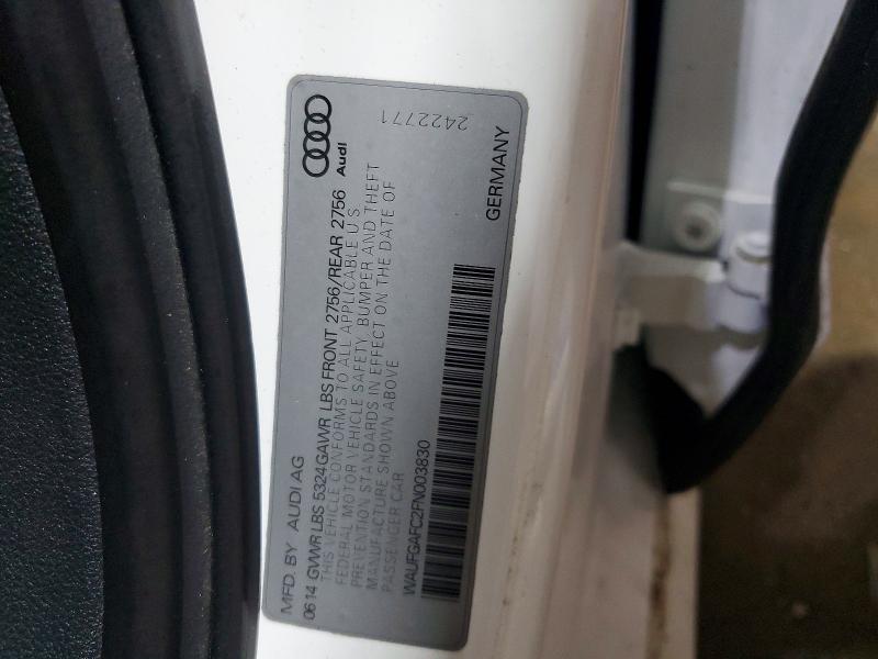 Aukcja sprzedaży 2015 Audi A6, vin: WAUFGAFC2FN003830, numer aukcji: 77076795