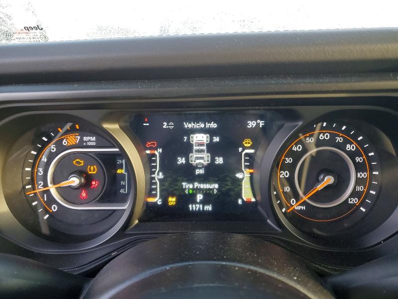 77021035 :رقم المزاد ، 1C4PJXFNXSW651787 vin ، 2025 Jeep Wrangler مزاد بيع