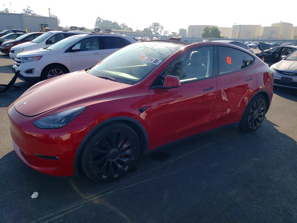 Aukcja sprzedaży 2022 Tesla Model Y, vin: 7SAYGDEF5NF486819, numer aukcji: 75794785
