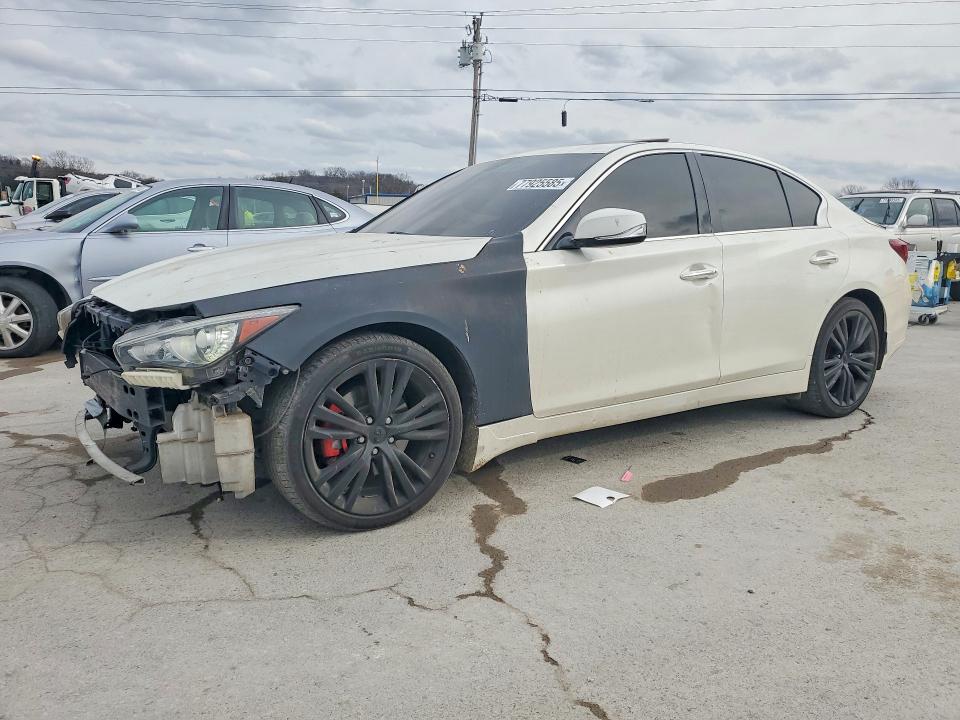 77925585 :رقم المزاد ، JN1EV7AR1JM437354 vin ، 2018 Infiniti Q50 مزاد بيع