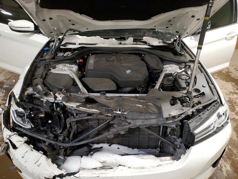 2022 Bmw 530 მანქანა იყიდება აუქციონზე, vin: WBA13BJ09NCK93826, აუქციონის ნომერი: 75038585