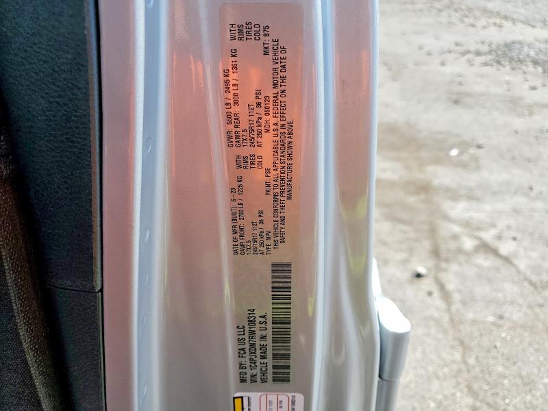 Aukcja sprzedaży 2024 Jeep Wrangler, vin: 1C4PJXDN7RW108314, numer aukcji: 78903185