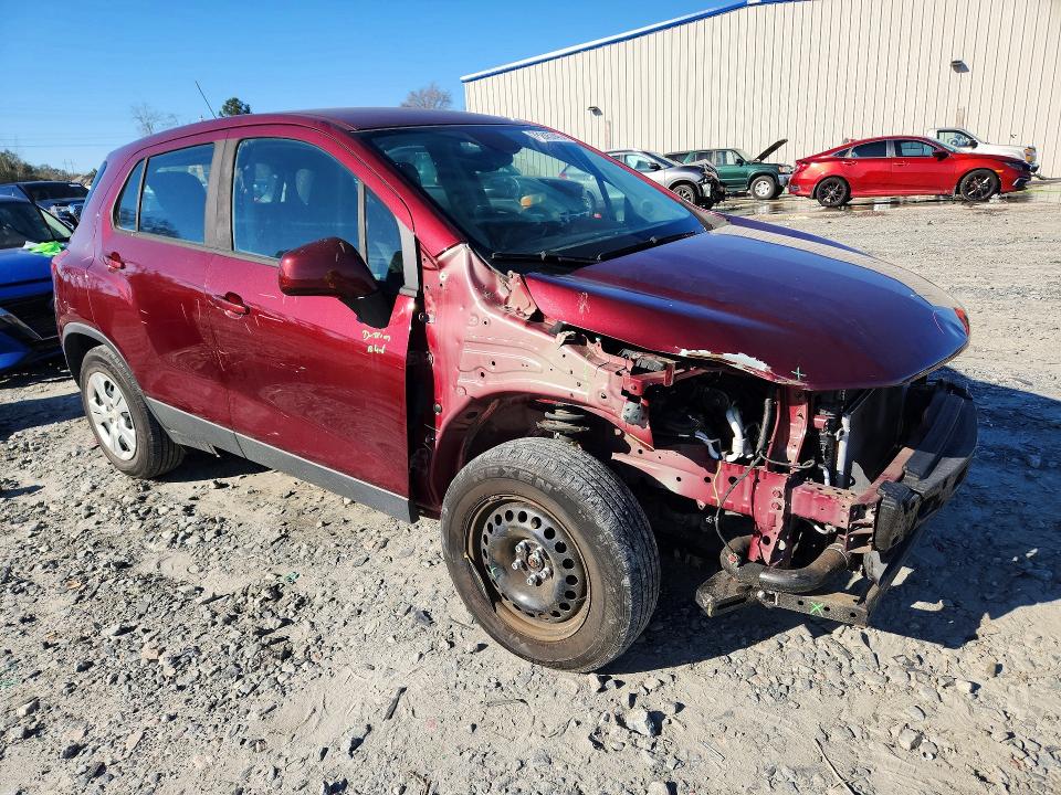 78245745 :رقم المزاد ، 3GNCJKSB6HL276337 vin ، 2017 Chevrolet Trax مزاد بيع