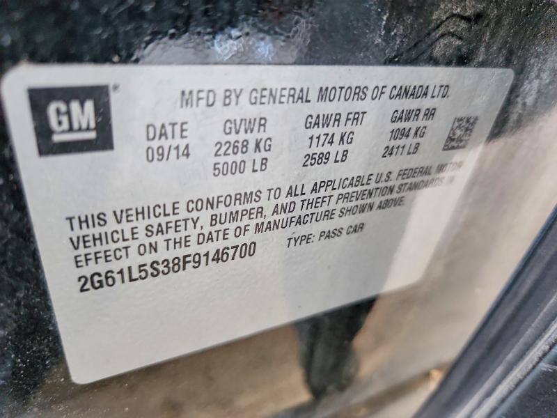 Продажа на аукционе авто 2015 Cadillac Xts, vin: 2G61L5S38F9146700, номер лота: 78928855