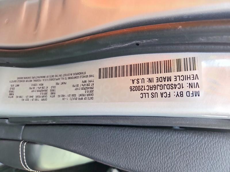 Продаж на аукціоні авто 2024 Dodge Durango, vin: 1C4SDJGJ6RC120026, номер лоту: 77804375