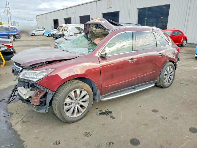 52699506 :رقم المزاد ، 5FRYD4H49FB018074 vin ، 2015 Acura Mdx مزاد بيع