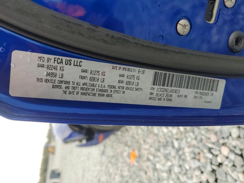 Продажа на аукционе авто 2018 Dodge Challenger, vin: 2C3CDZAG1JH318213, номер лота: 75472035