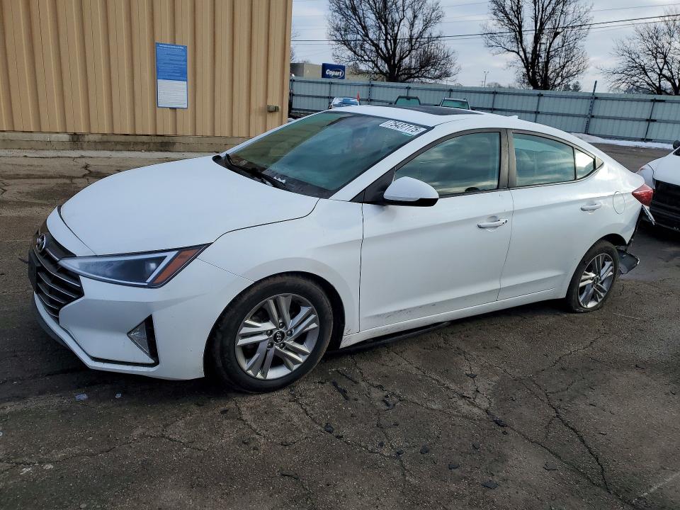 Продажа на аукционе авто 2020 Hyundai Elantra, vin: 5NPD84LF1LH537713, номер лота: 75437175