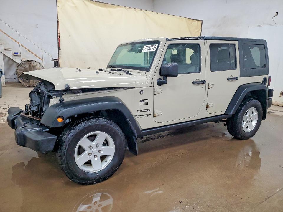 Продажа на аукционе авто 2018 Jeep Wrangler Unlimited, vin: 1C4BJWDG9JL849737, номер лота: 77690375