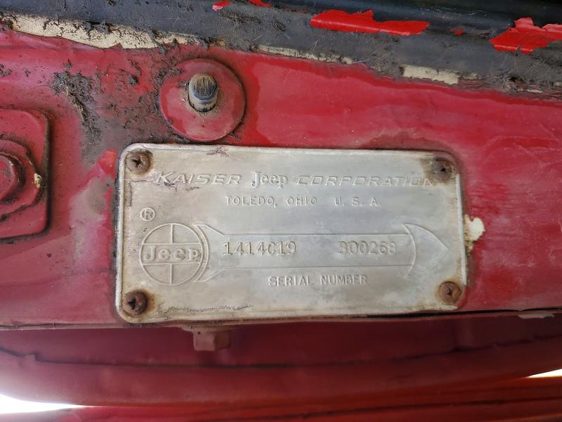 Aukcja sprzedaży 1968 Jeep Wagoneer, vin: 1414C19300268, numer aukcji: 74510945