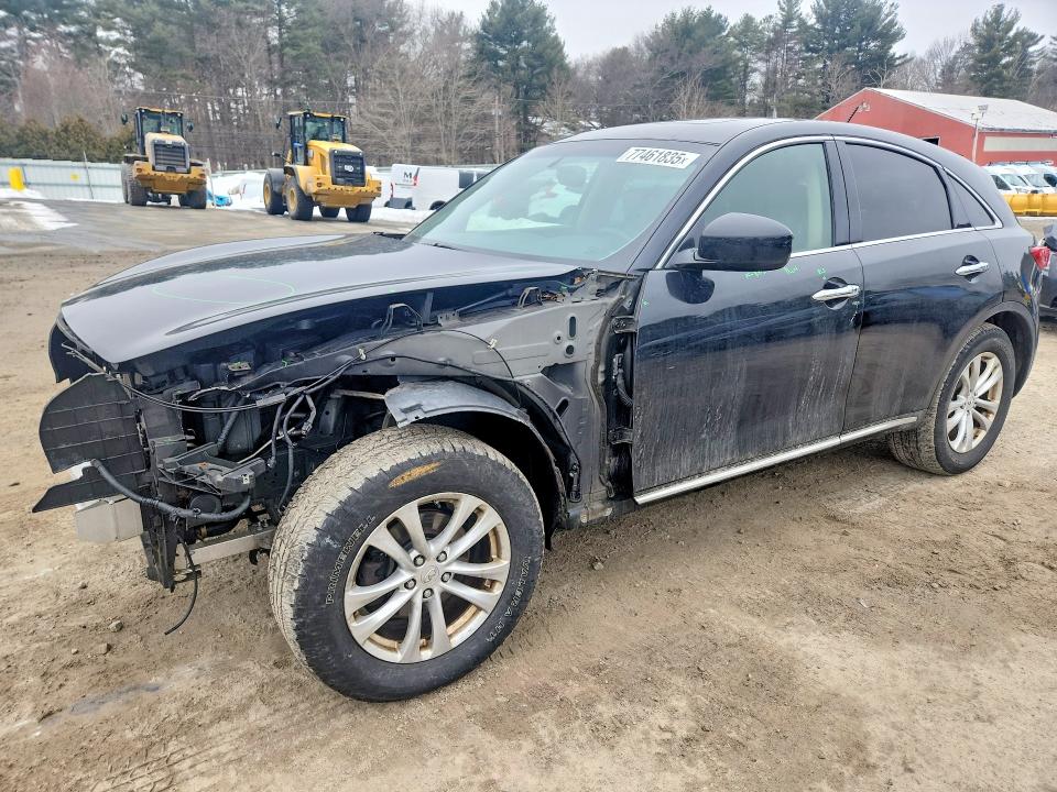 Продаж на аукціоні авто 2017 Infinity Qx70, vin: JN8CS1MW9HM414835, номер лоту: 77461835