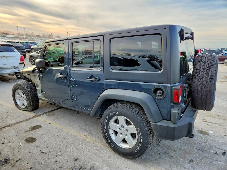 77421455 :رقم المزاد ، 1C4BJWDG2HL526141 vin ، 2017 Jeep Wrangler Unlimited مزاد بيع