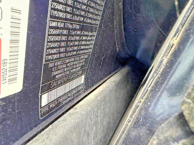 Aukcja sprzedaży 2016 Land Rover Range Rove, vin: SALWR2VF1GA552189, numer aukcji: 78158675