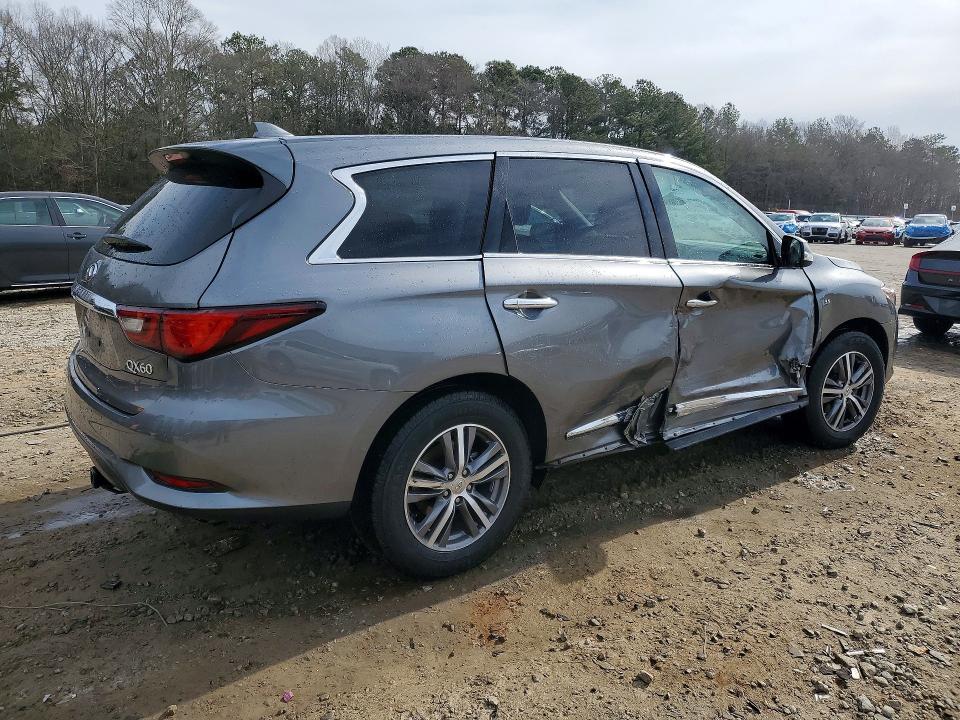 75535555 :رقم المزاد ، 5N1DL0MN9LC529198 vin ، 2020 Infiniti Qx60 مزاد بيع