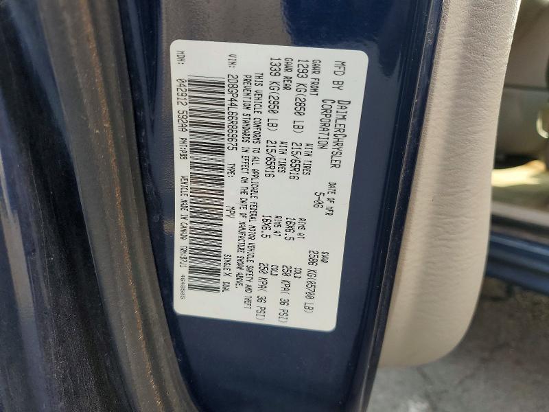 Aukcja sprzedaży 2006 Dodge Grand Caravan, vin: 2D8GP44L66R869675, numer aukcji: 75436295