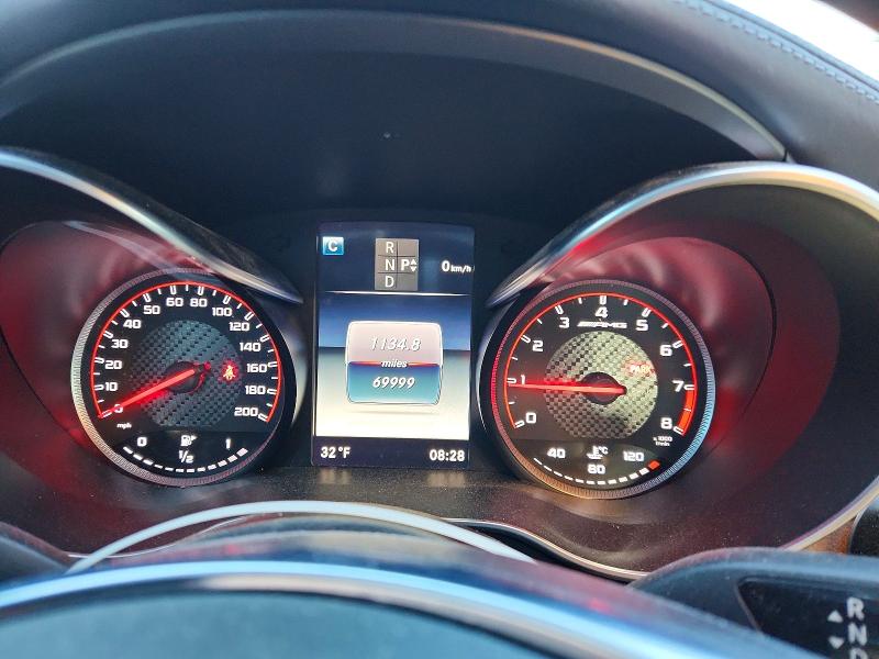 77128185 :رقم المزاد ، 55SWF8HB2GU107672 vin ، 2016 Mercedes-benz C 63 Amg-s مزاد بيع