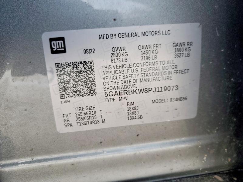 Продаж на аукціоні авто 2023 Buick Enclave, vin: 5GAERBKW8PJ119073, номер лоту: 76571535