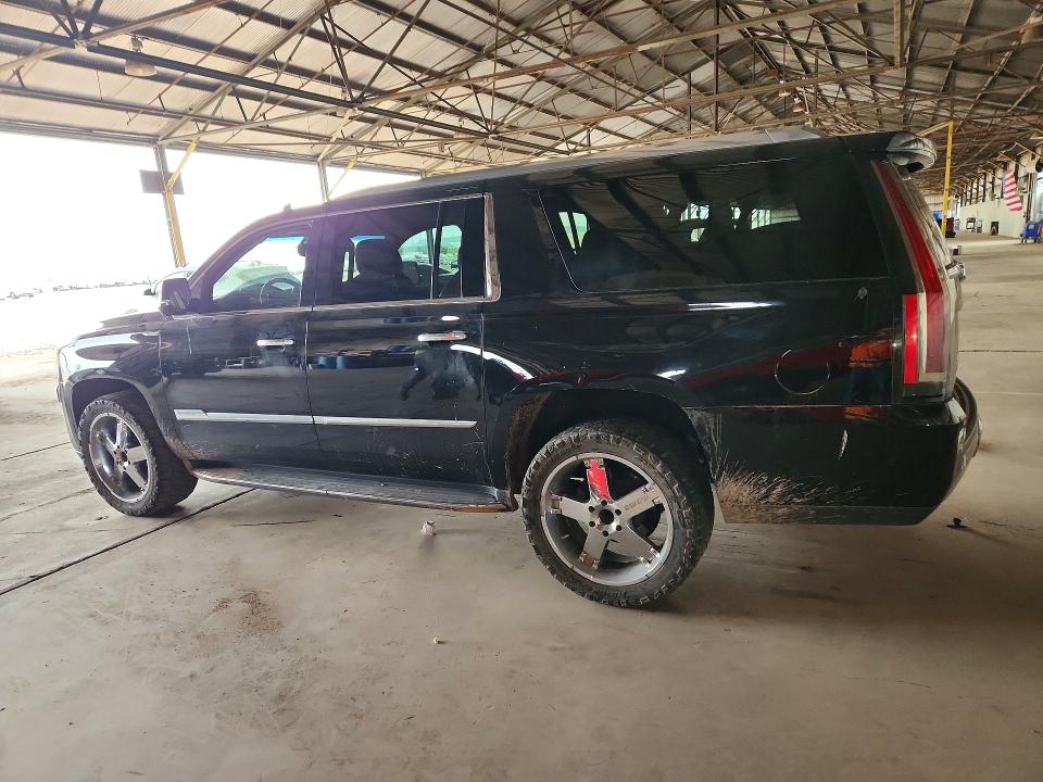 77011845 :رقم المزاد ، 1GYS3SKJ3FR627971 vin ، 2015 Cadillac Escalade مزاد بيع