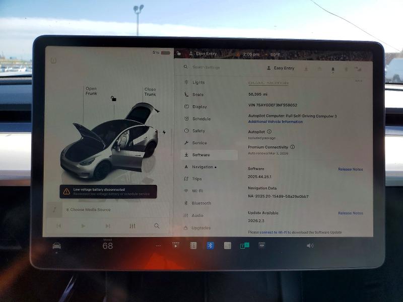 Aukcja sprzedaży 2022 Tesla Model Y, vin: 7SAYGDEF3NF558052, numer aukcji: 78260145