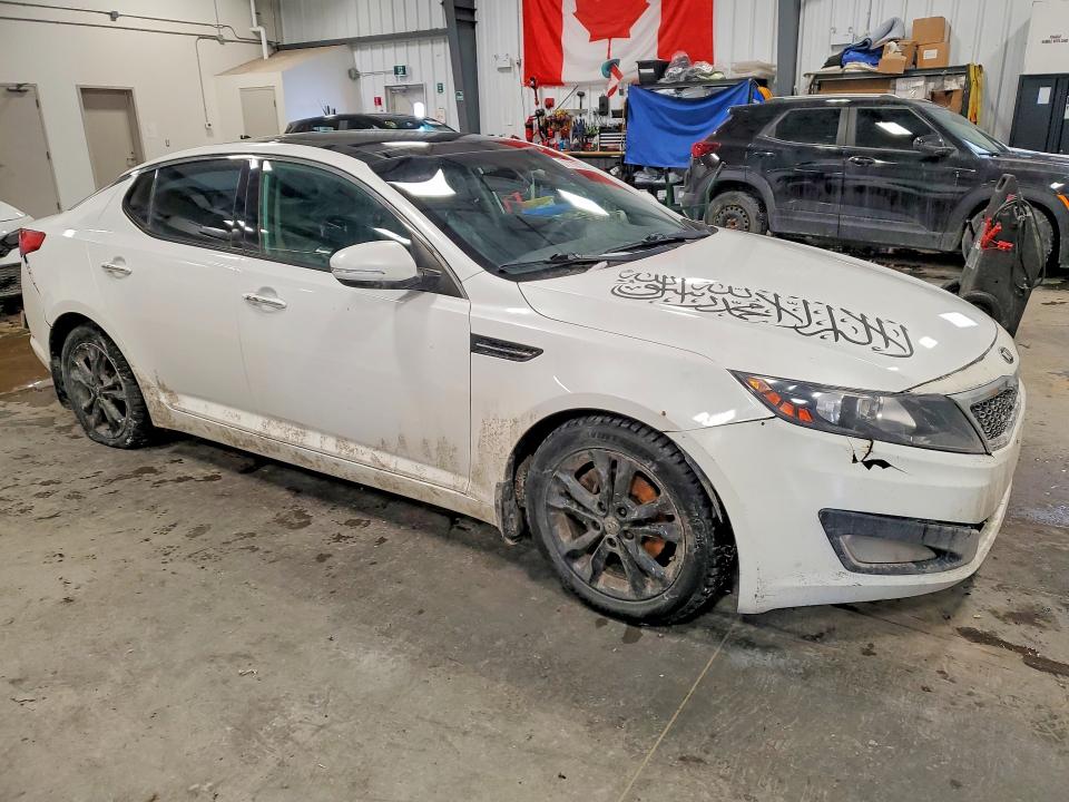 77107225 :رقم المزاد ، KNAGN4A78D5435258 vin ، 2013 Kia Optima مزاد بيع