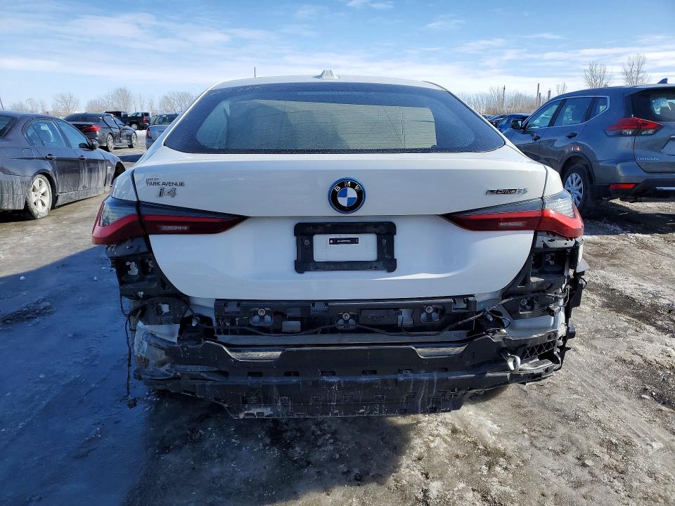 2024 Bmw I4 მანქანა იყიდება აუქციონზე, vin: WBY43AW06RFS76035, აუქციონის ნომერი: 75864005
