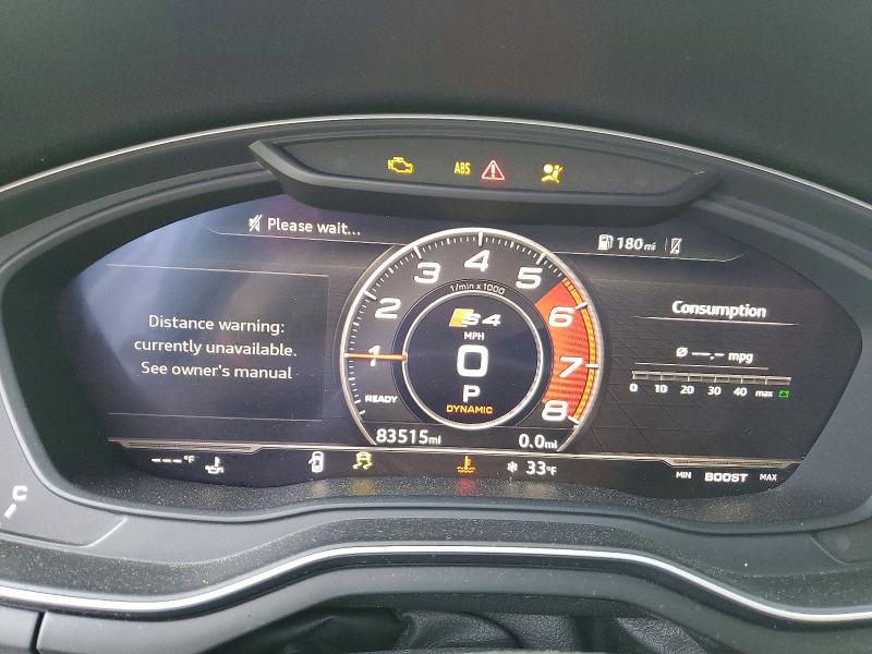 Продаж на аукціоні авто 2018 Audi S4, vin: WAUC4AF44JA075939, номер лоту: 76445625