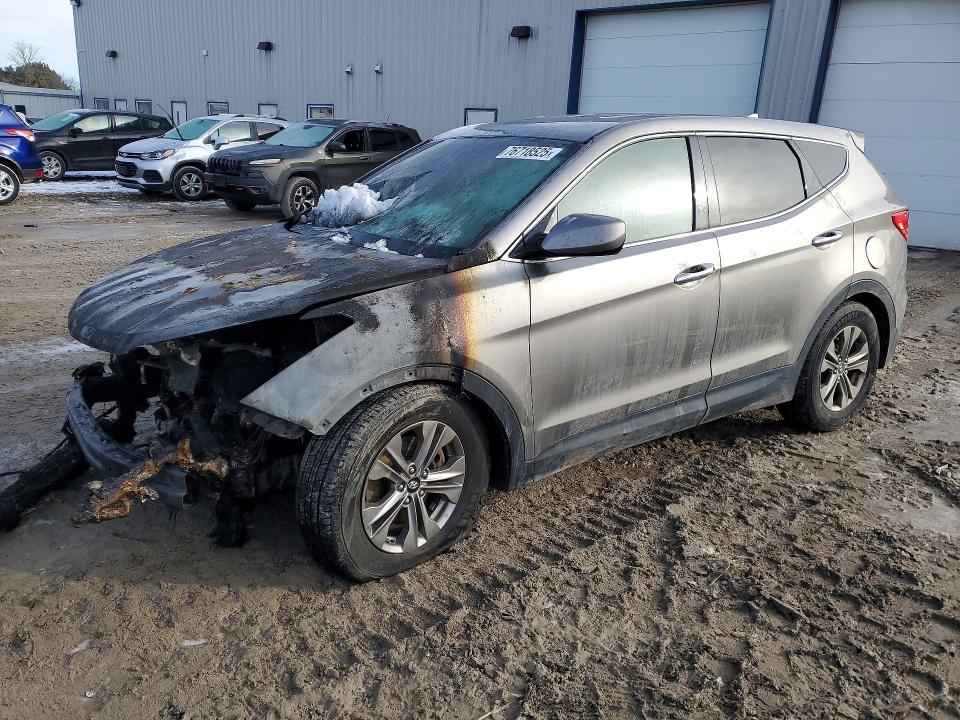 Auction sale of the 2015 Hyundai Santa Fe Sport, vin: 5XYZTDLB6FG301328, lot number: 76718525