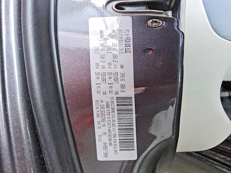 78577805 :رقم المزاد ، 2C4RC1BG0GR157056 vin ، 2016 Chrysler Town & Country مزاد بيع