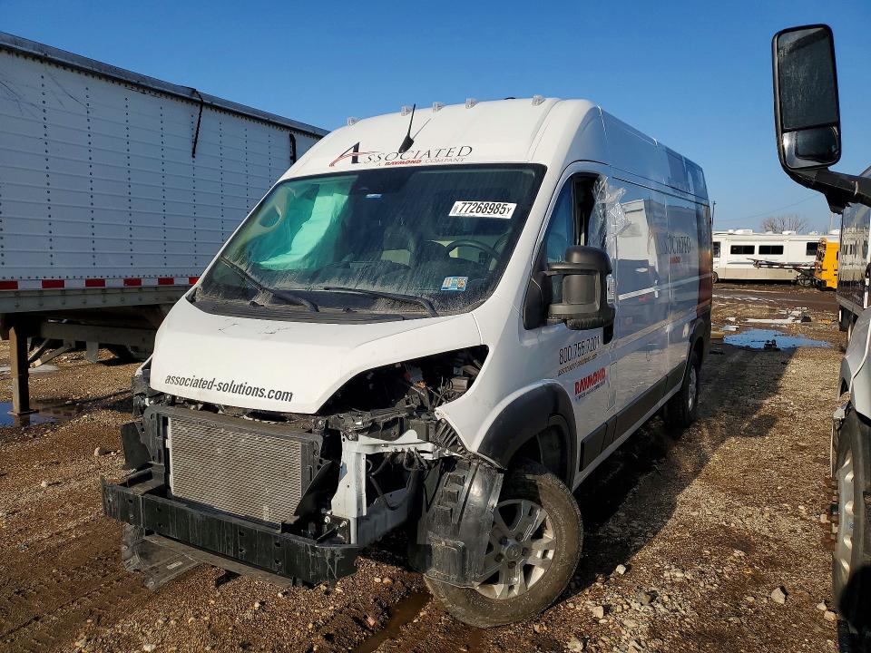 77268985 :رقم المزاد ، 3C6LRVDG1RE125169 vin ، 2024 Ram Promaster 2500 مزاد بيع
