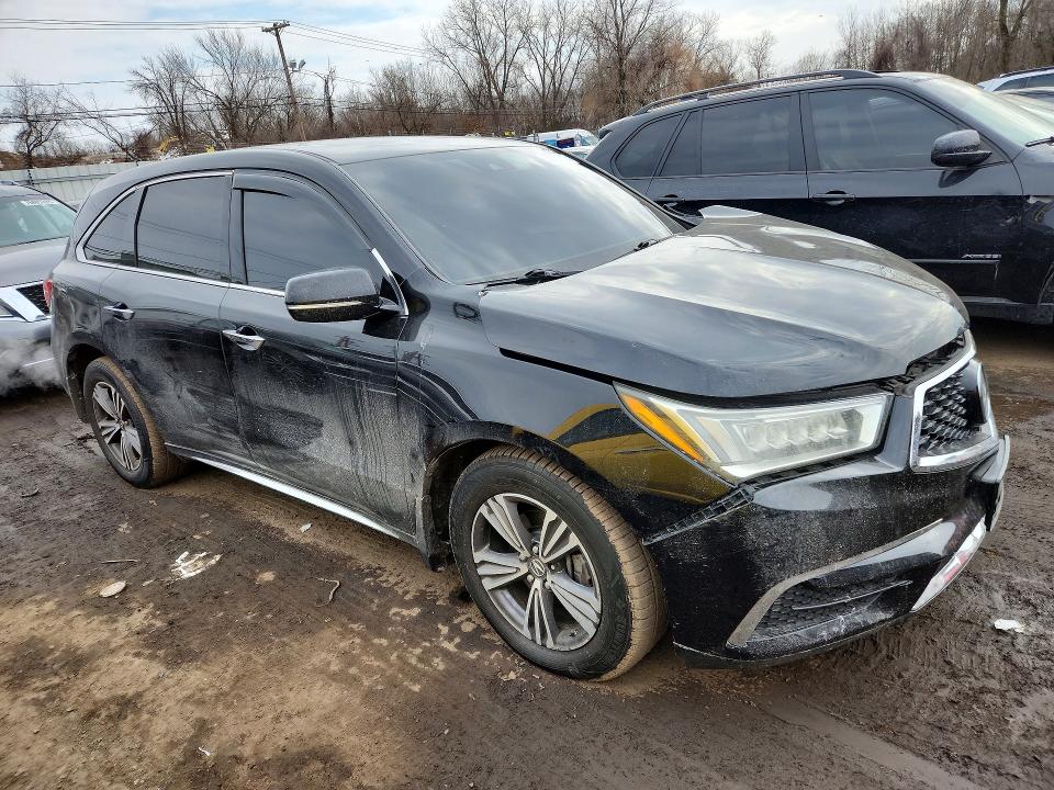 76408825 :رقم المزاد ، 5FRYD4H33HB035205 vin ، 2017 Acura Mdx مزاد بيع
