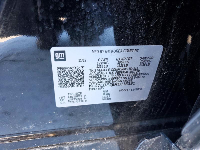 Aukcja sprzedaży 2024 Buick Envista, vin: KL47LBE26RB116391, numer aukcji: 78915835