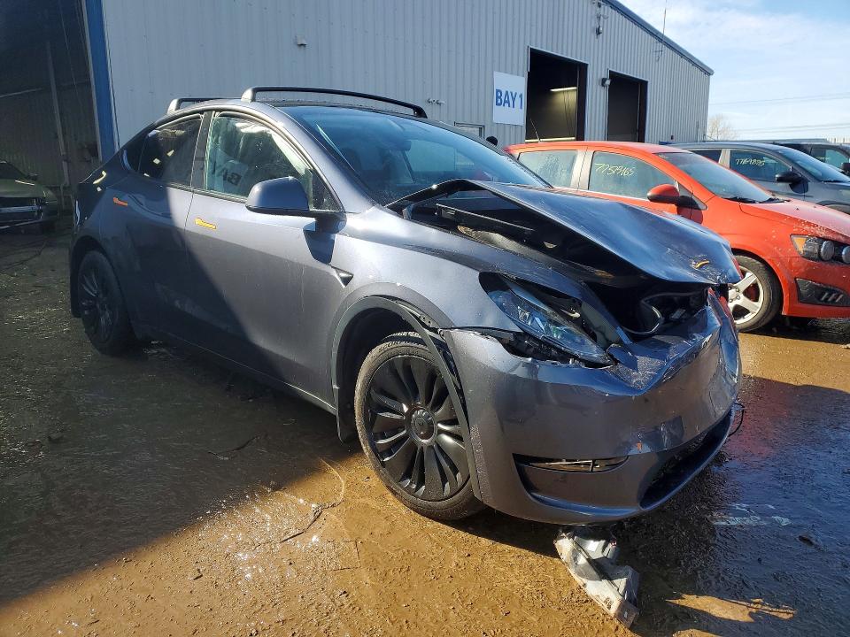 77596245 :رقم المزاد ، 7SAYGDEEXPA203127 vin ، 2023 Tesla Model Y مزاد بيع