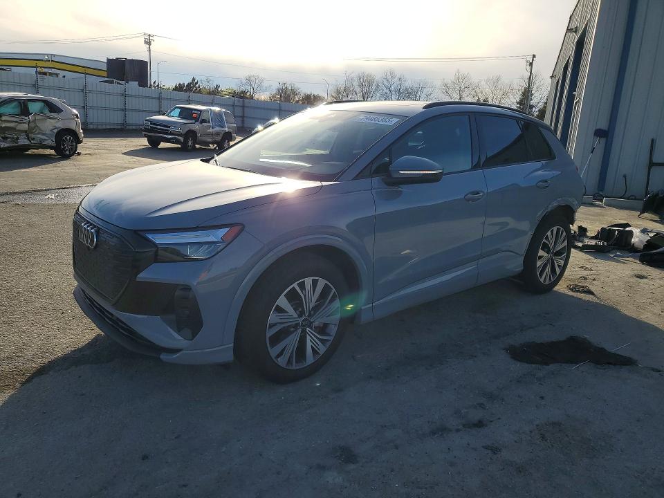 79485365 :رقم المزاد ، WA1A5BFZXSP040386 vin ، 2025 Audi Q4 E-tron مزاد بيع